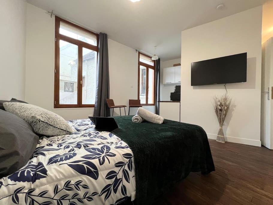 Apartament Le Petit Nid A 2 Min Gare / Centre Meulan Zewnętrze zdjęcie